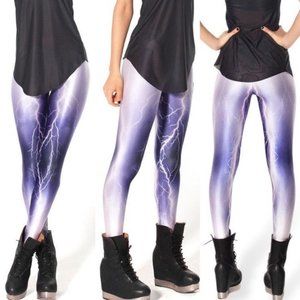 Blackmilk Lightning Leggings - S